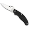Spyderco 2024 Spyderco Uk Penknife Lightweight Black Slip Joint/Drop Point Plain SPY-C94PBK3 - alternate 2